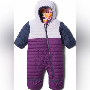 BNWT Columbia Toddler one piece snowsuit bunting